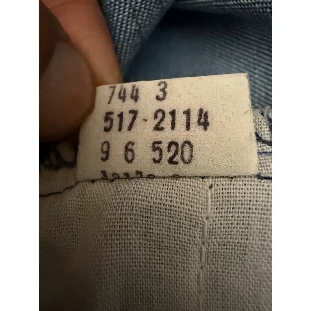 Vintage Levi’s Sta Prest Never Needs Ironing Jeans Orange Tag Rare Size W33 XL33